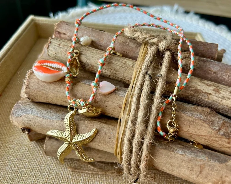 Collier Marino orange