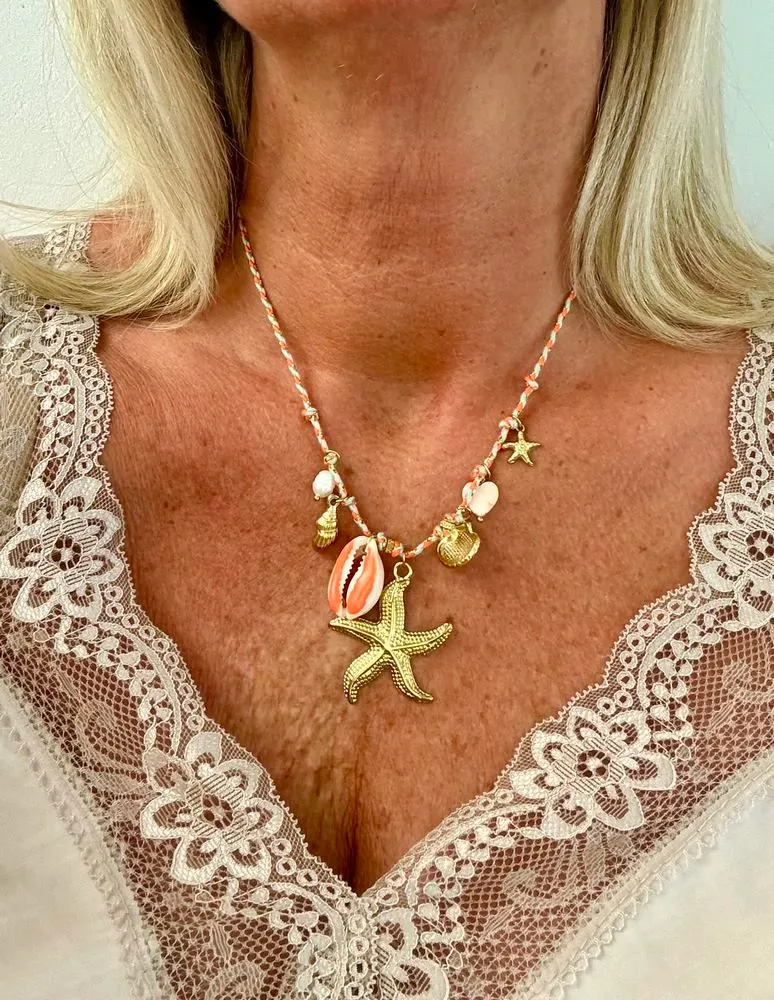 Collier Marino orange
