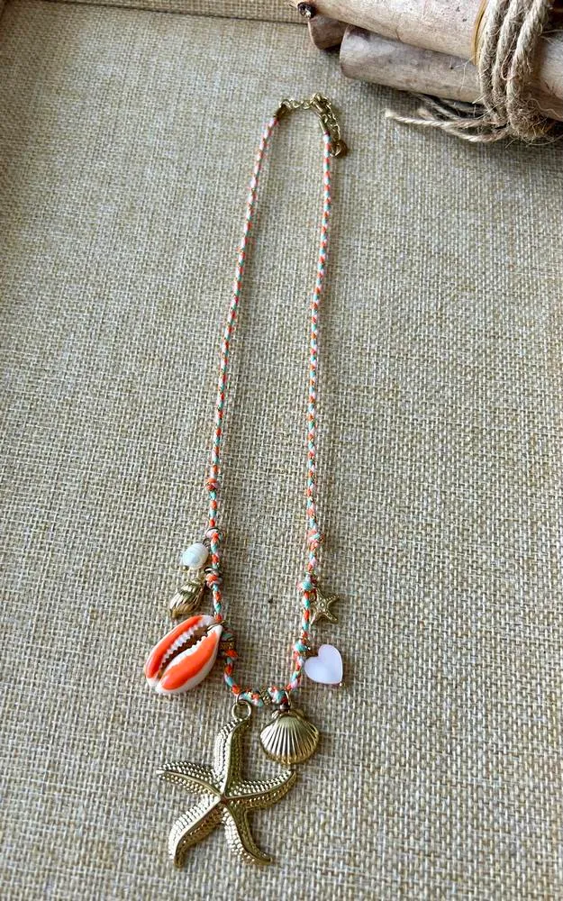 Collier Marino orange