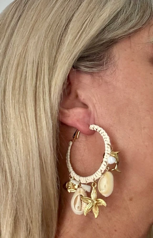 Boucles d'oreilles Océan