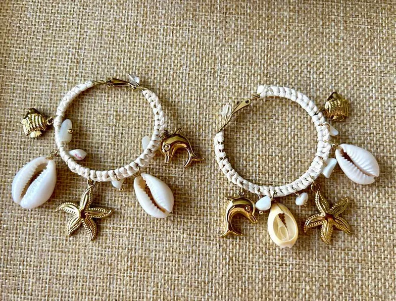 Boucles d'oreilles Océan
