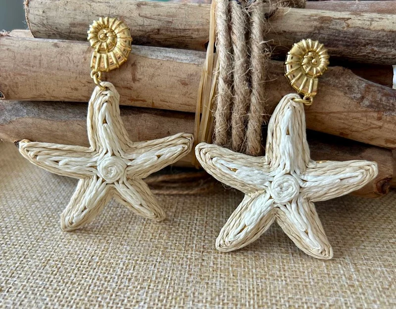 Boucles d'oreilles Etoile de mer
