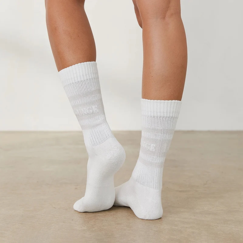Essential Chaussettes (pack de 2) - Crème
