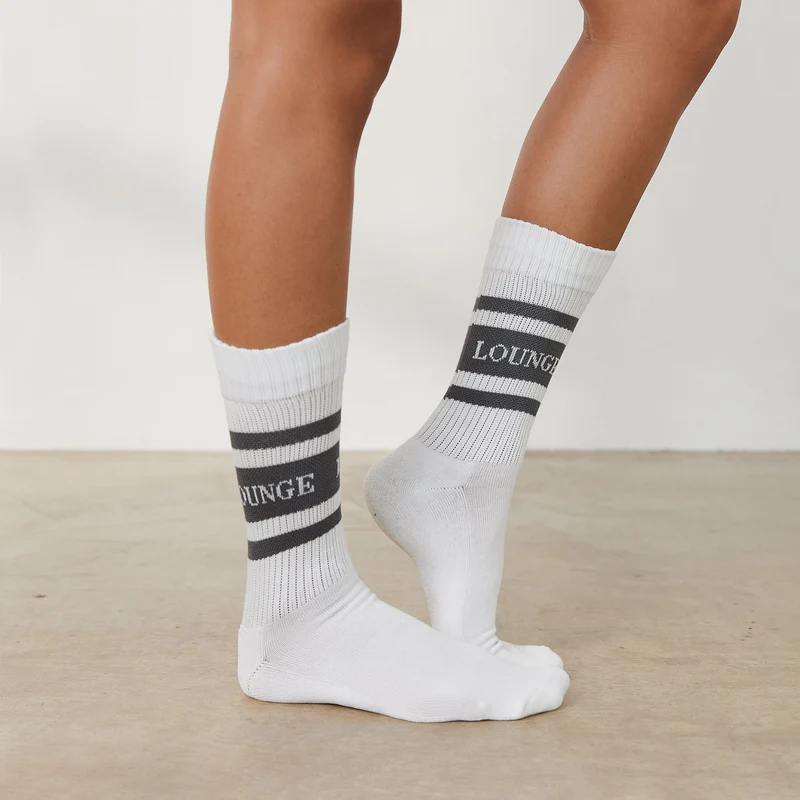 Essential Chaussettes (pack de 2) - Charbon