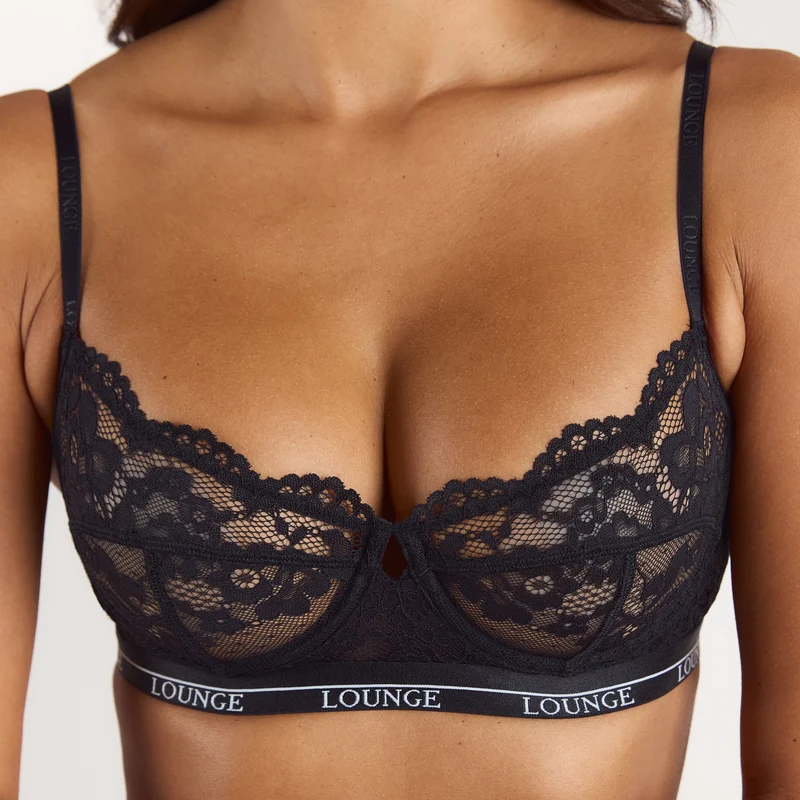 Blossom Balcony Soutien-Gorge - Noir