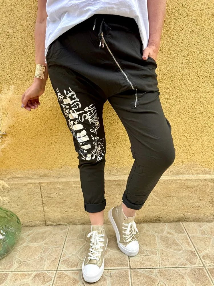 Jogg sarouel Tito noir