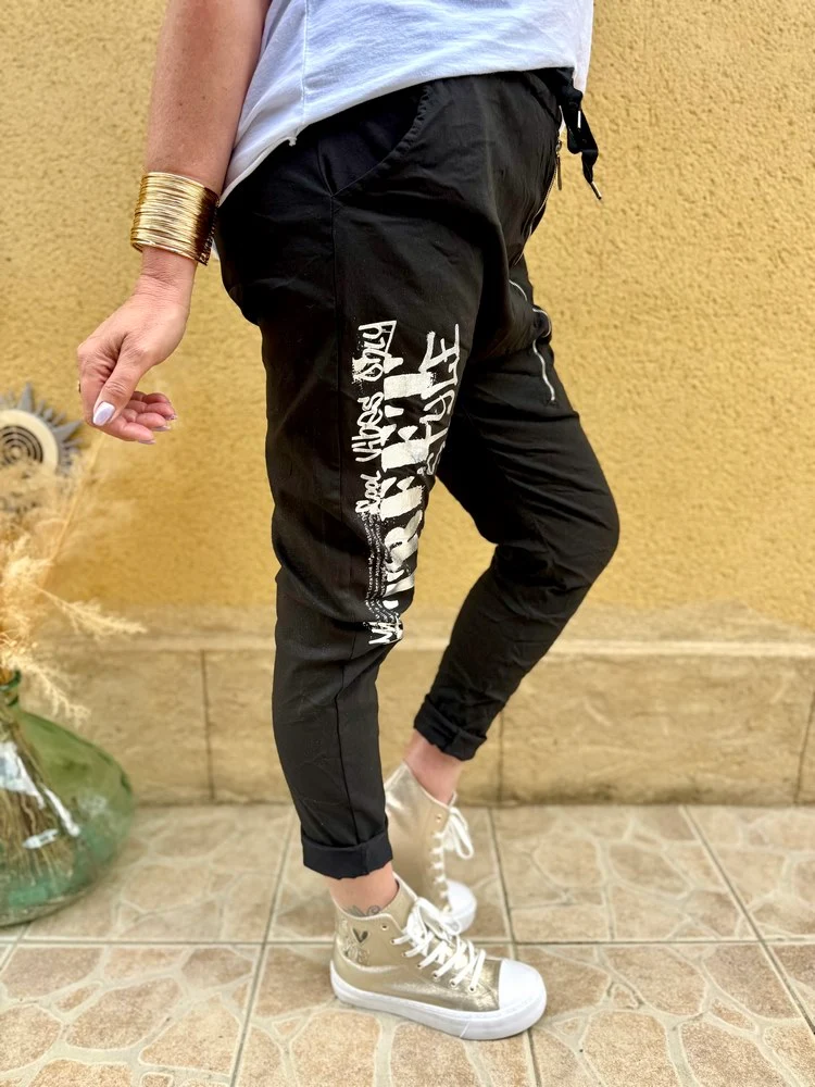 Jogg sarouel Tito noir