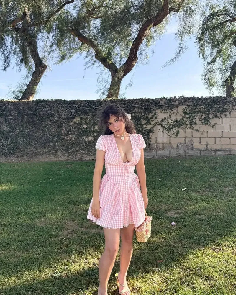 Robe été sexy courte évasée