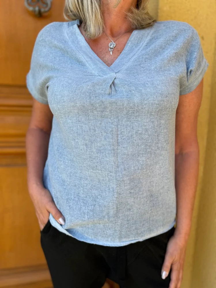 Teeshirt Alonzo bleu jean