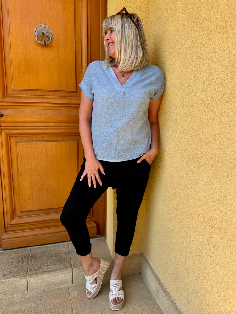 Teeshirt Alonzo bleu jean