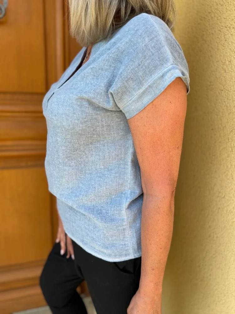 Teeshirt Alonzo bleu jean