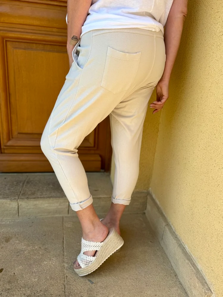 Jogg sarouel Tino beige