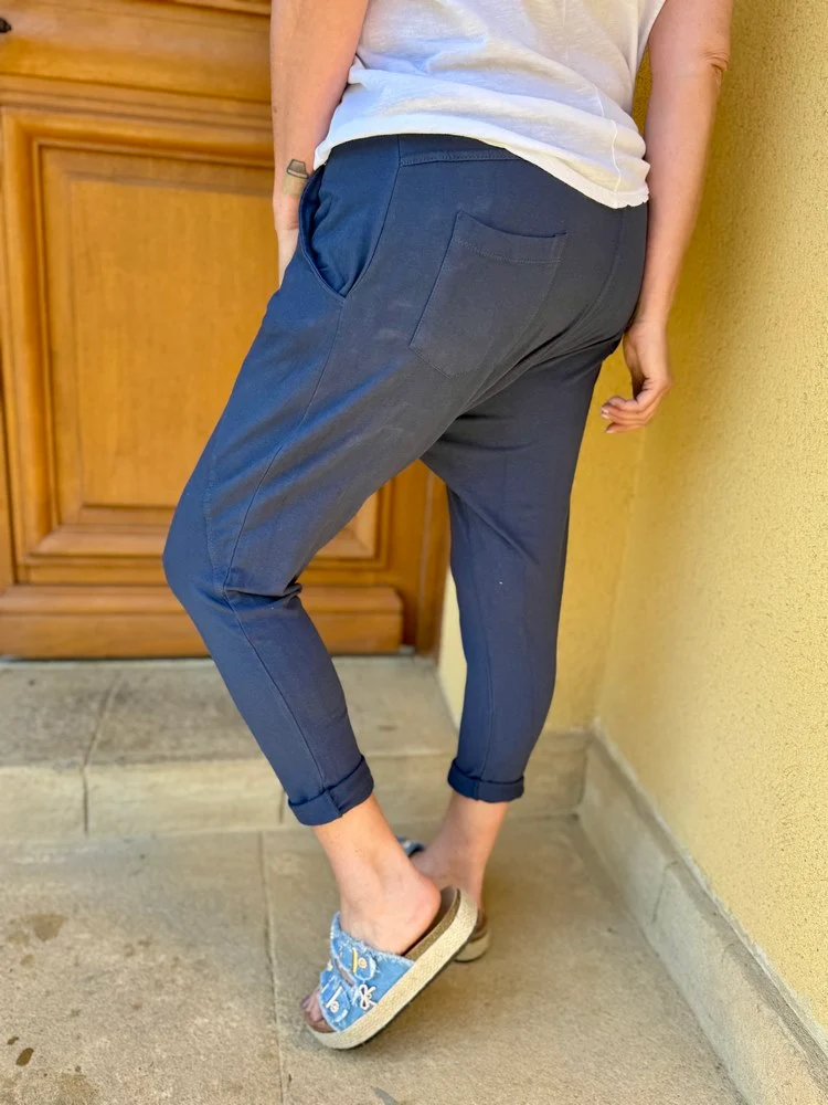 Jogg sarouel Tino bleu marine