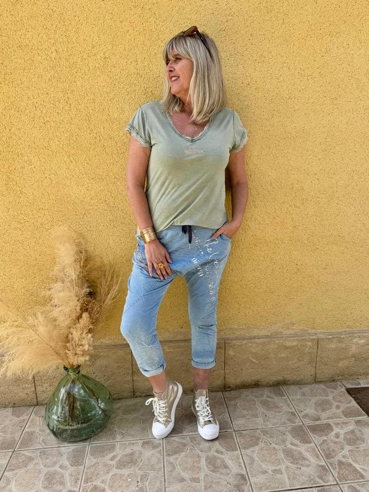 Teeshirt Poisson tilleul