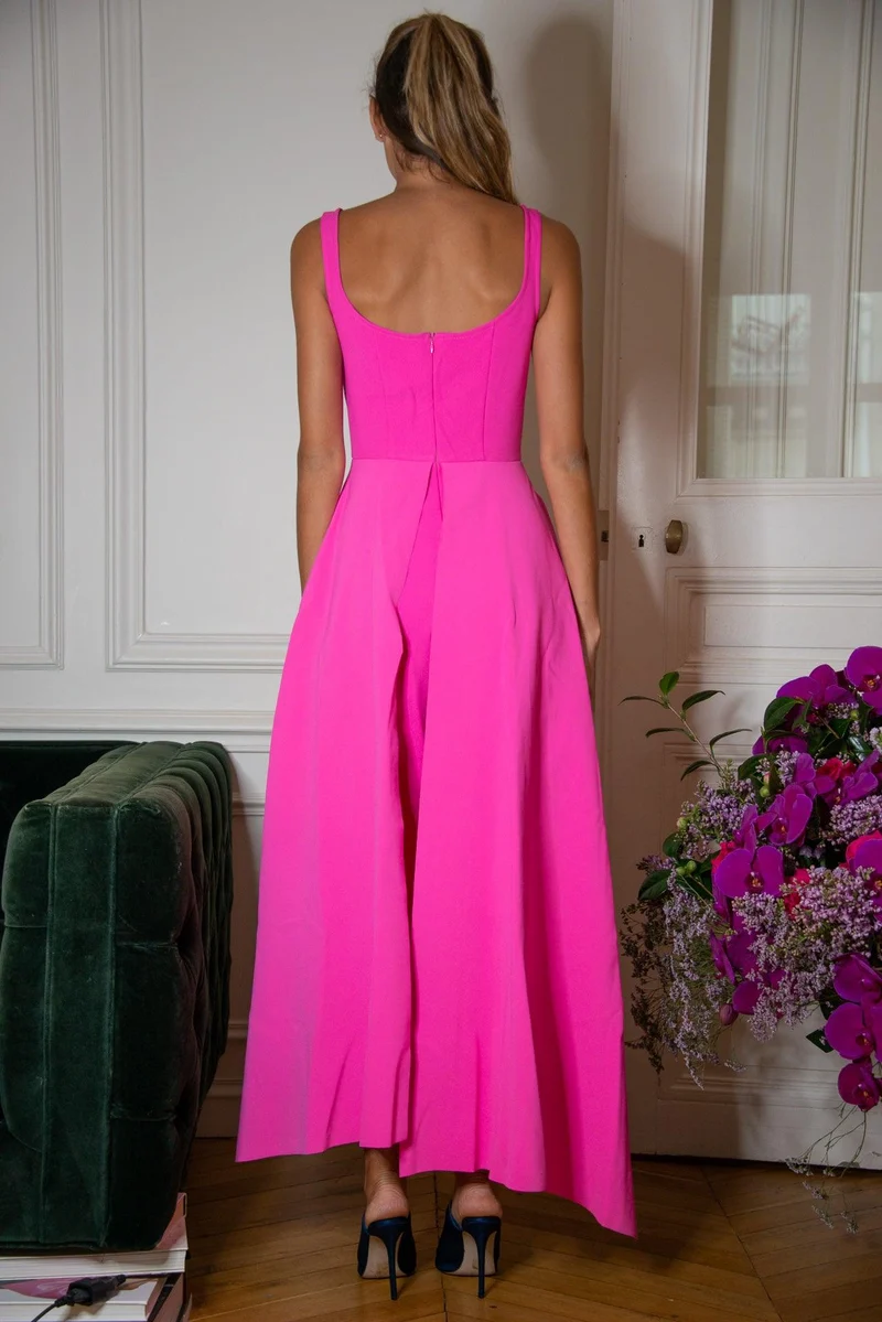 Combinaison pantalon rose