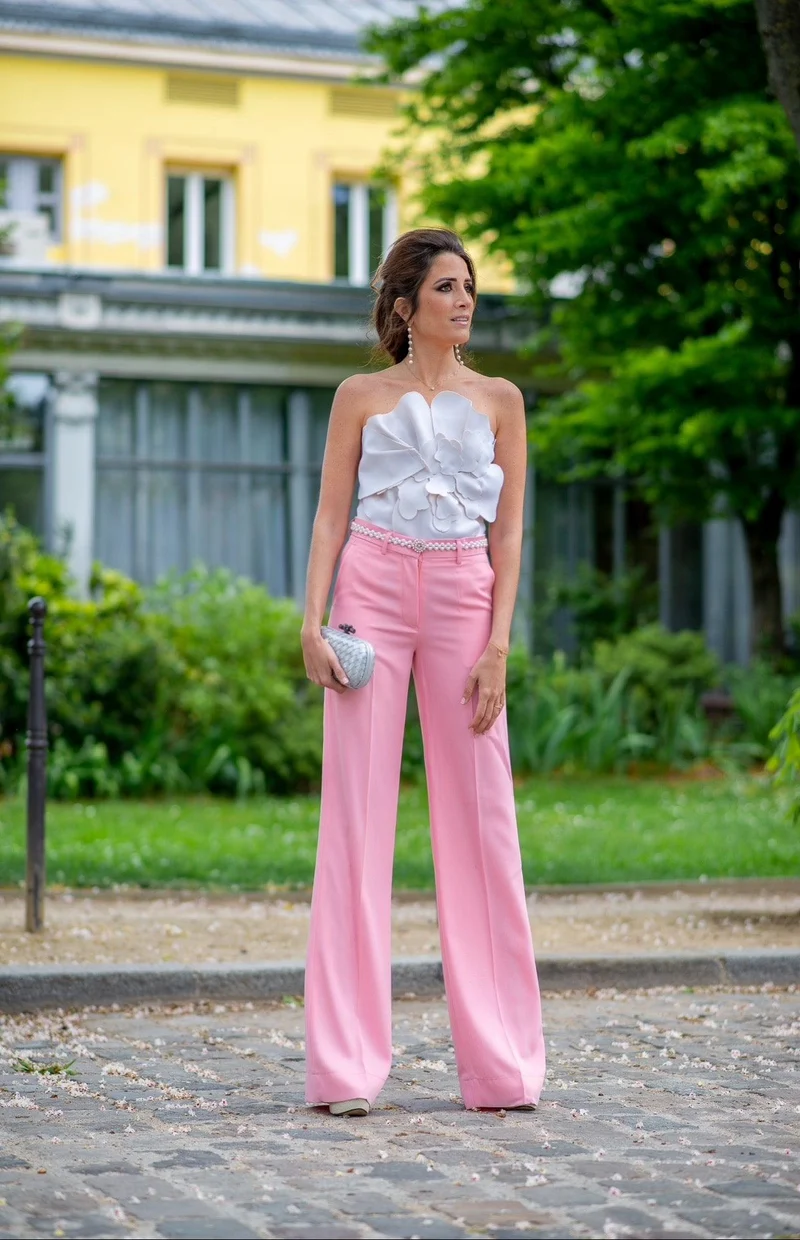 Pantalon Andy rose