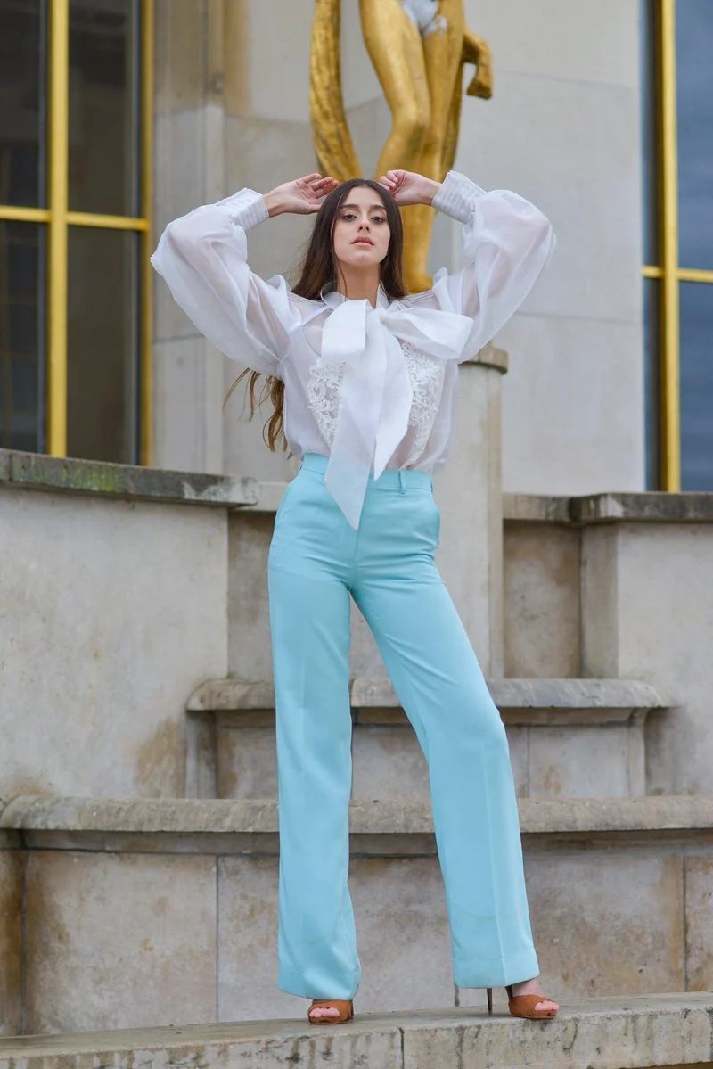Pantalon Andy bleue