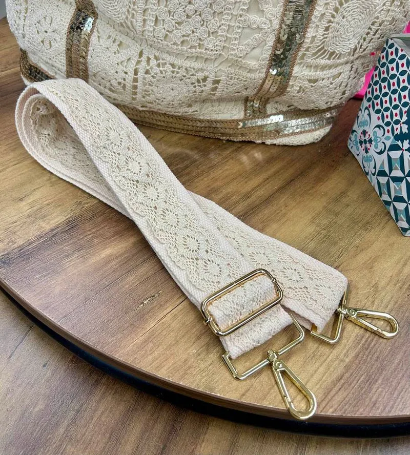 Bandoulière de sac Verona beige