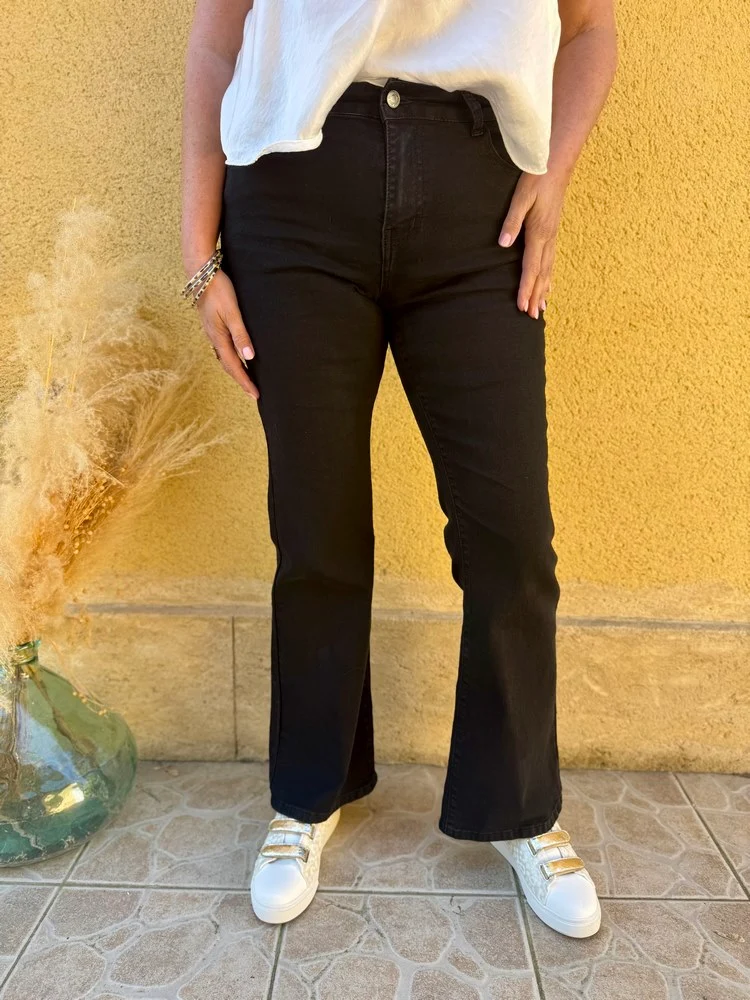Jean flare Ludo noir