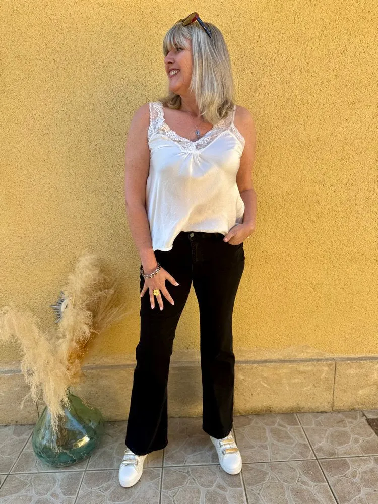 Jean flare Ludo noir