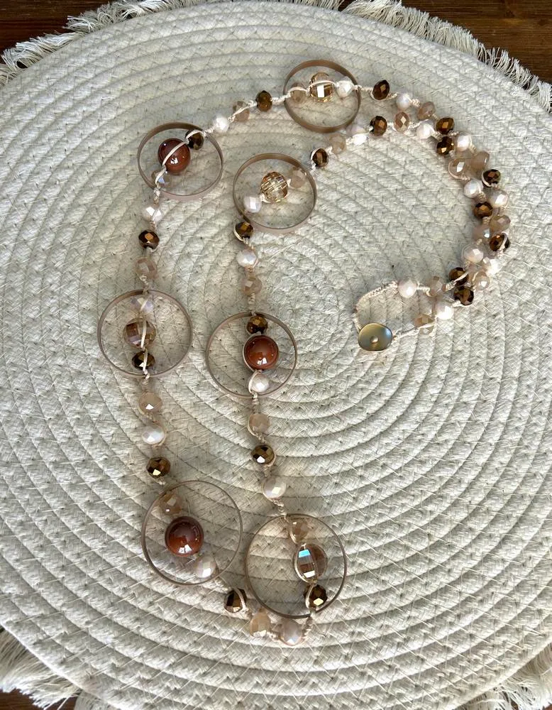 Collier Vasco beige