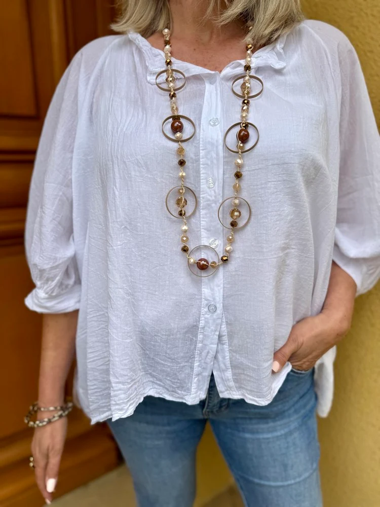 Collier Vasco beige
