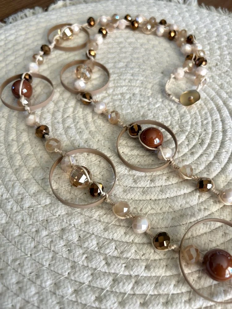 Collier Vasco beige