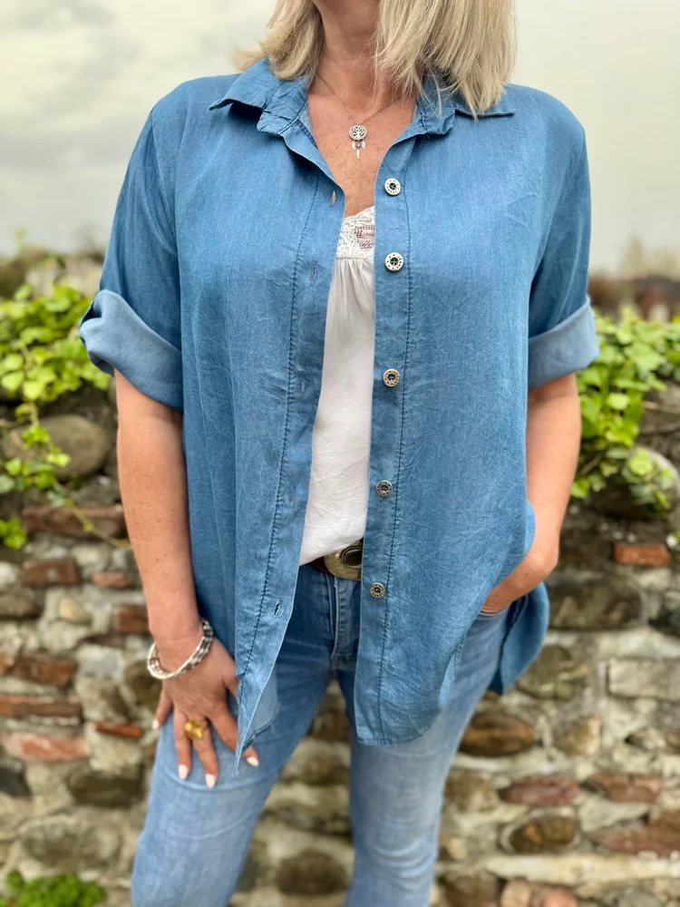 Chemise jean Alba
