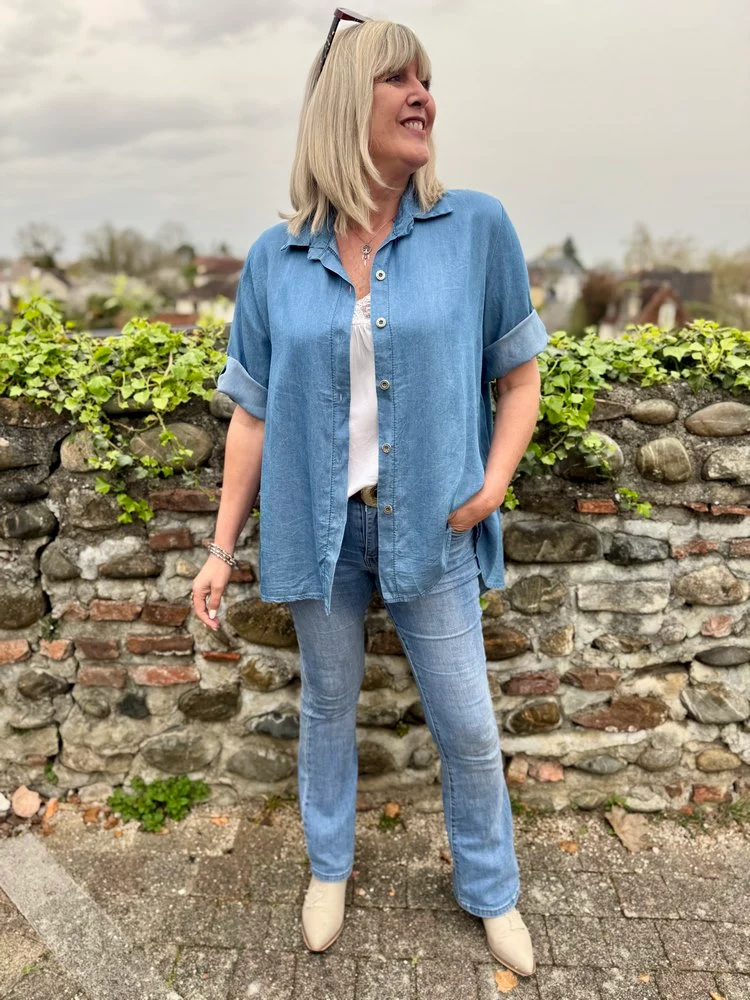 Chemise jean Alba