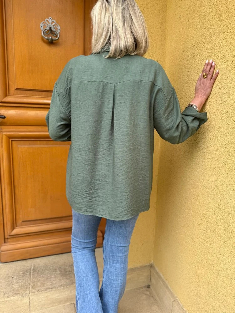 Chemise Amanda kaki
