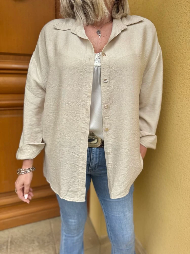 Chemise Amanda beige