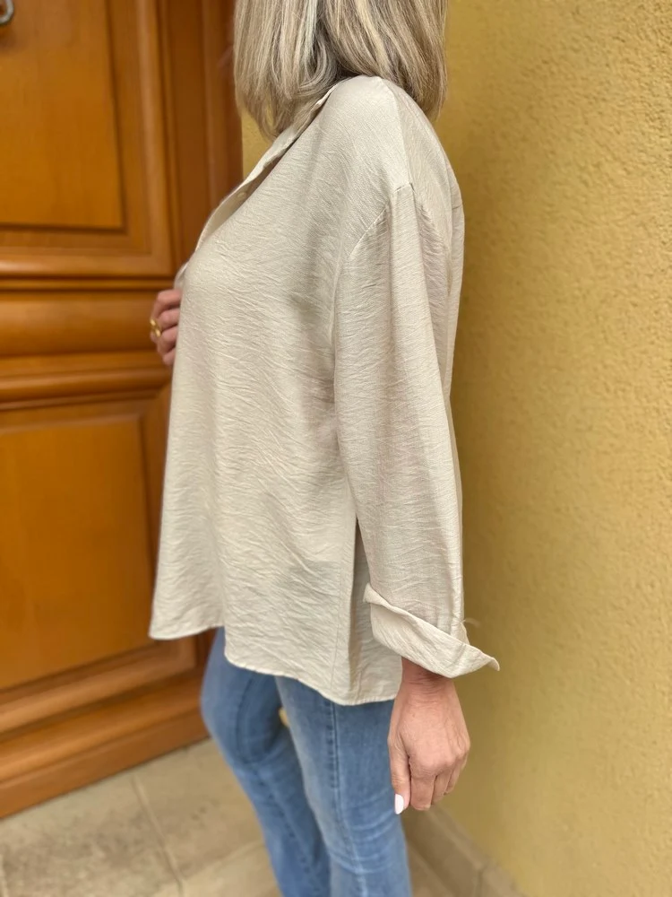Chemise Amanda beige