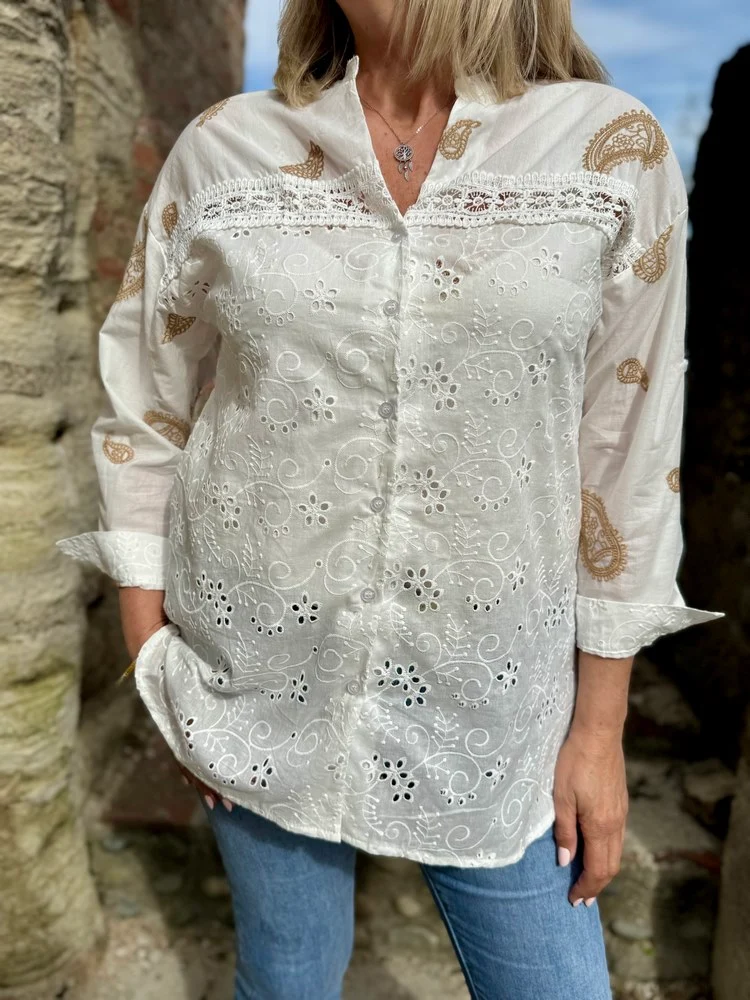 Chemise Marlène blanc