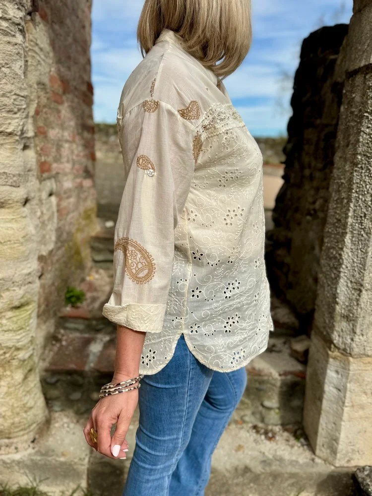 Chemise Marlène crème