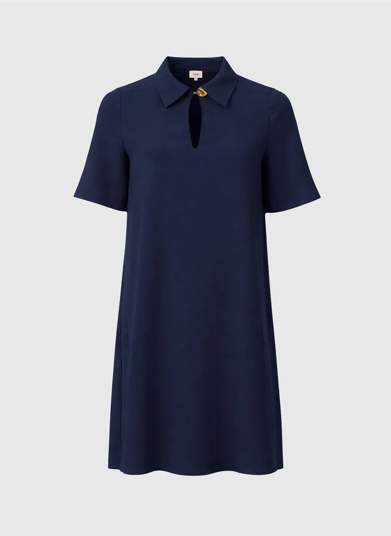 ROBE COURTE MAPAULA marine