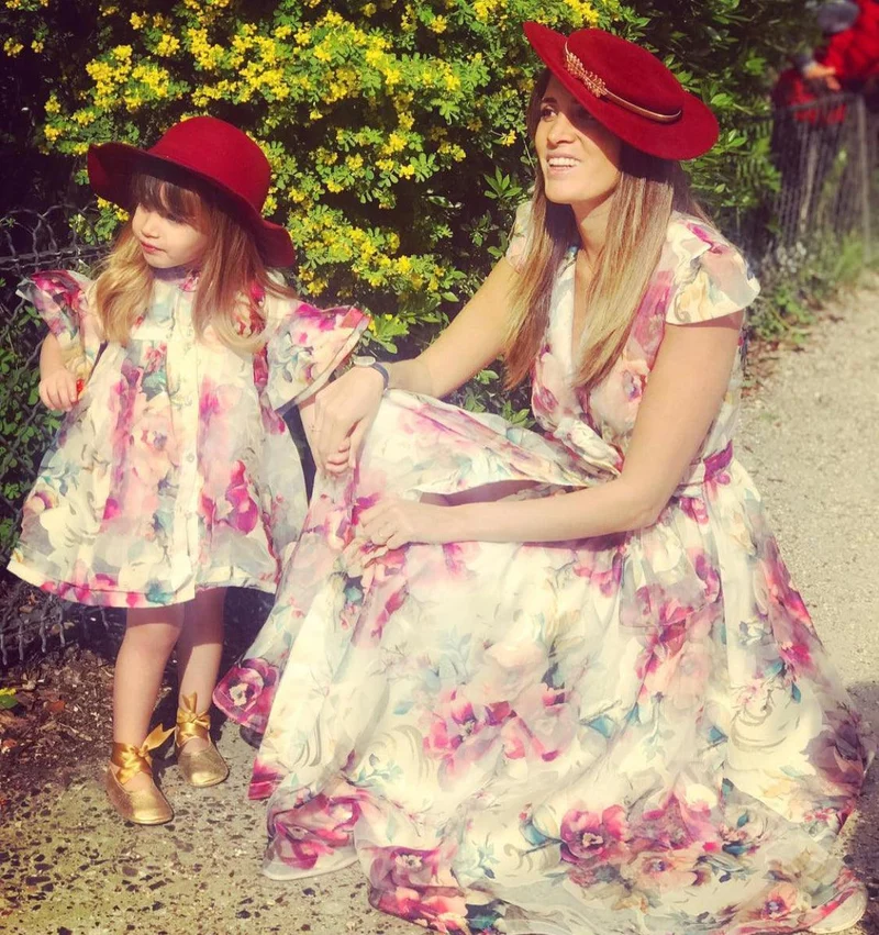 Robe bradshow fleuris