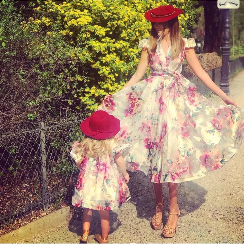 Robe bradshow fleuris