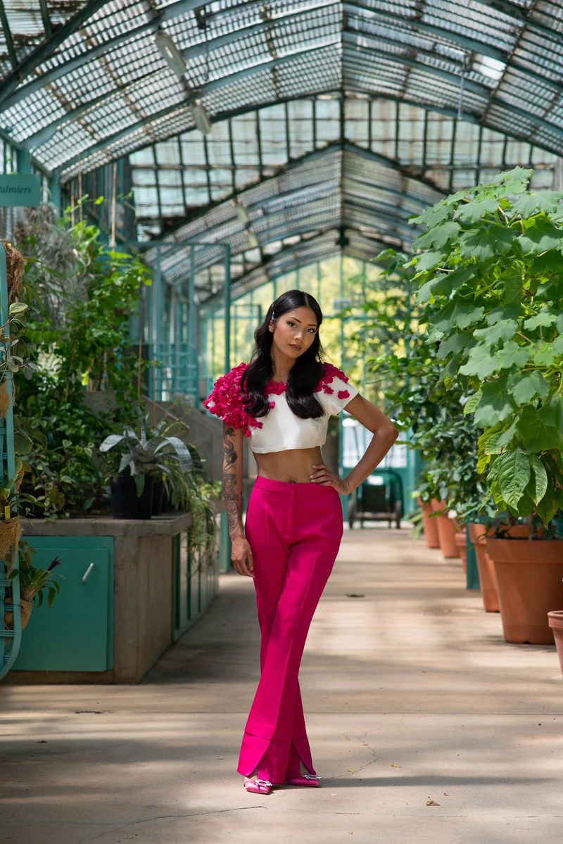 Pantalon Stella Mc Cartney fuchsia