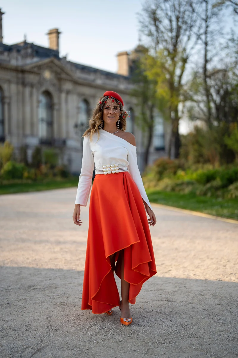 Jupe Naomie orange