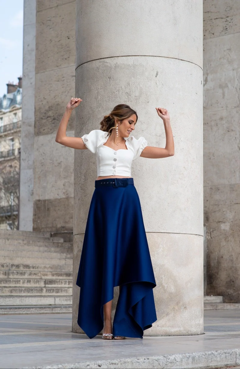 Vente Jupe Naomie bleue