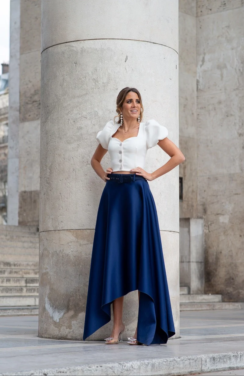 Vente Jupe Naomie bleue