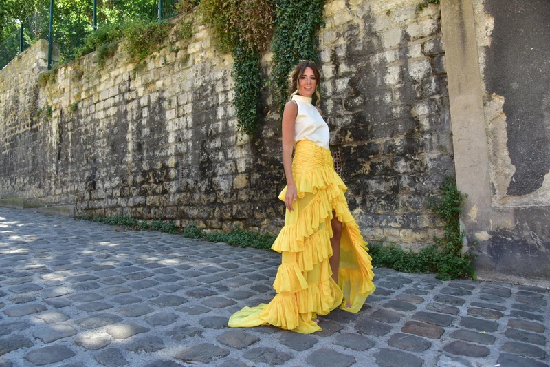 Jupe jaune Raisa