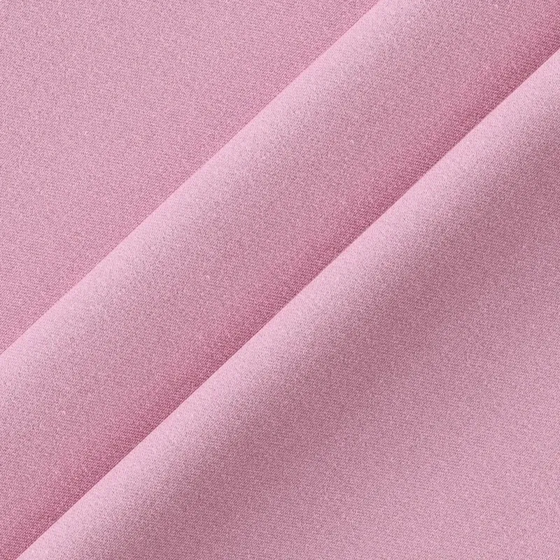 Robe rose en dentelle courte jupe à volants
