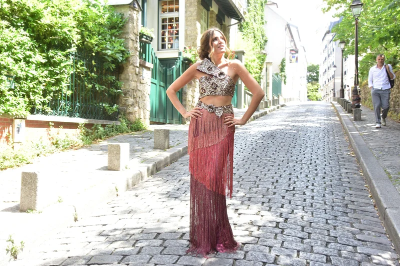 Ensemble Raisa vanessa à franges