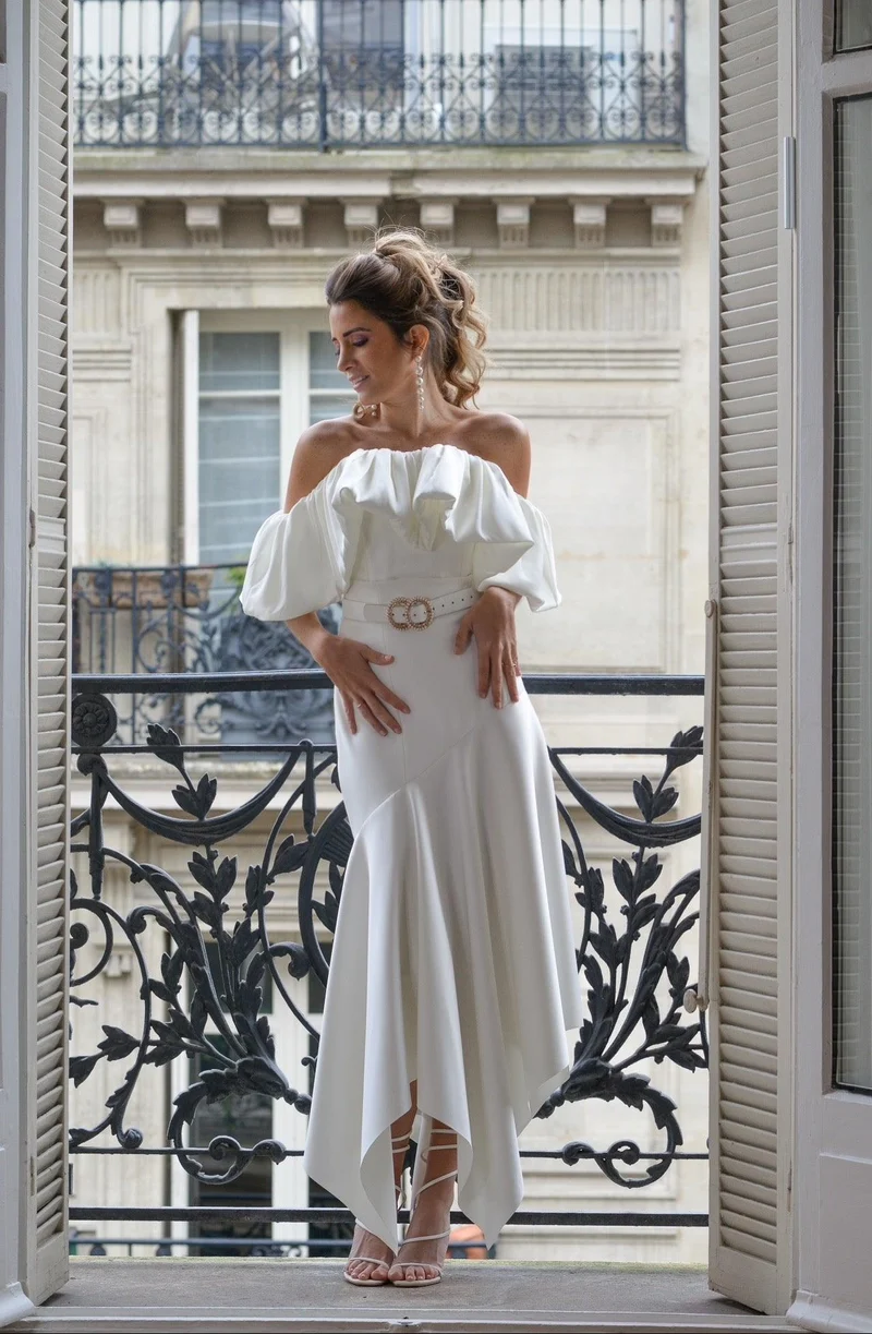 Jupe Selena blanche