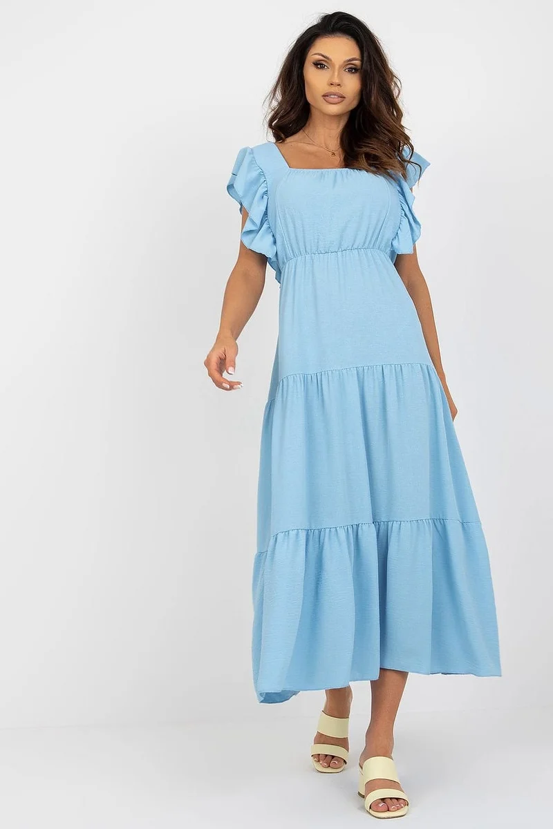 Robe été bohème champêtre longue