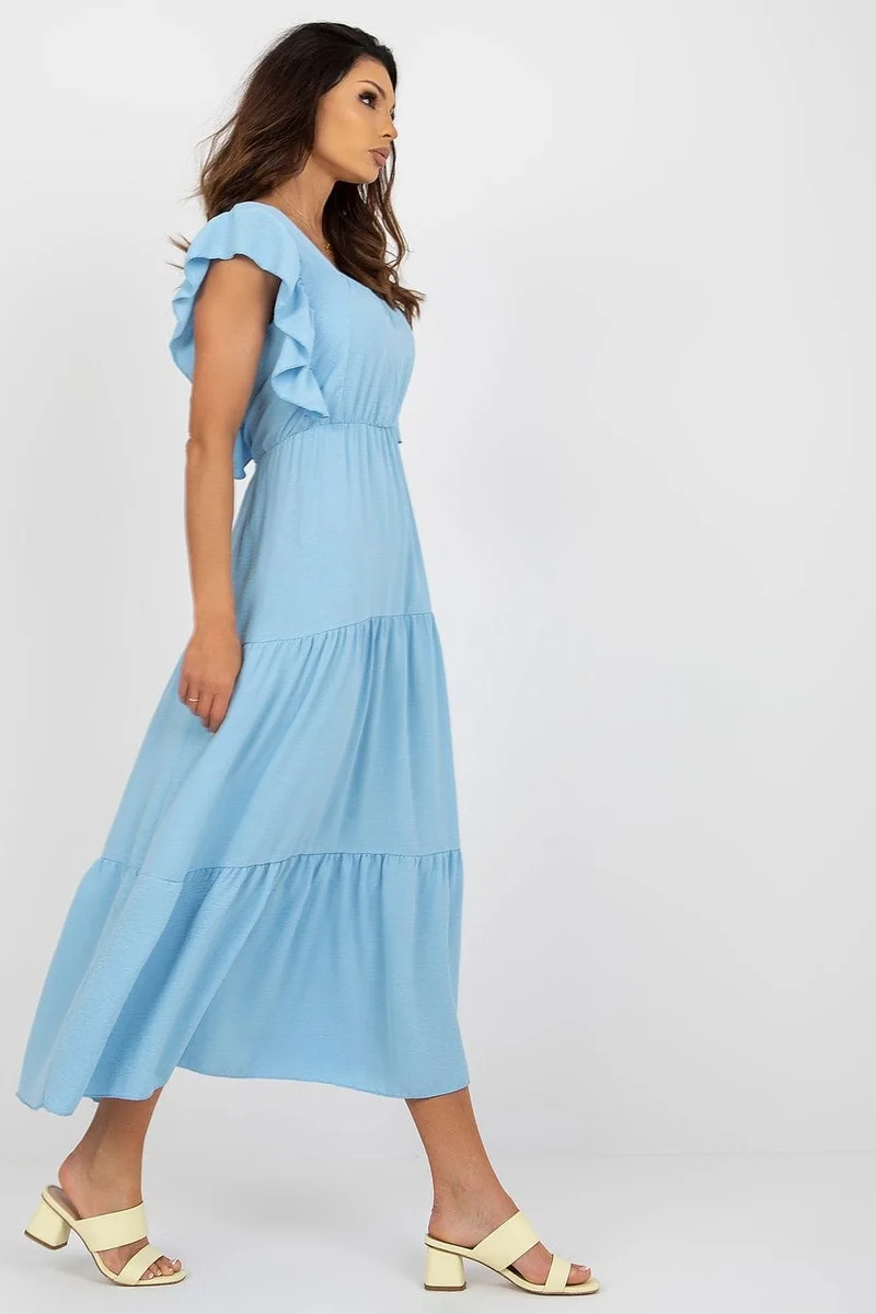Robe été bohème champêtre longue