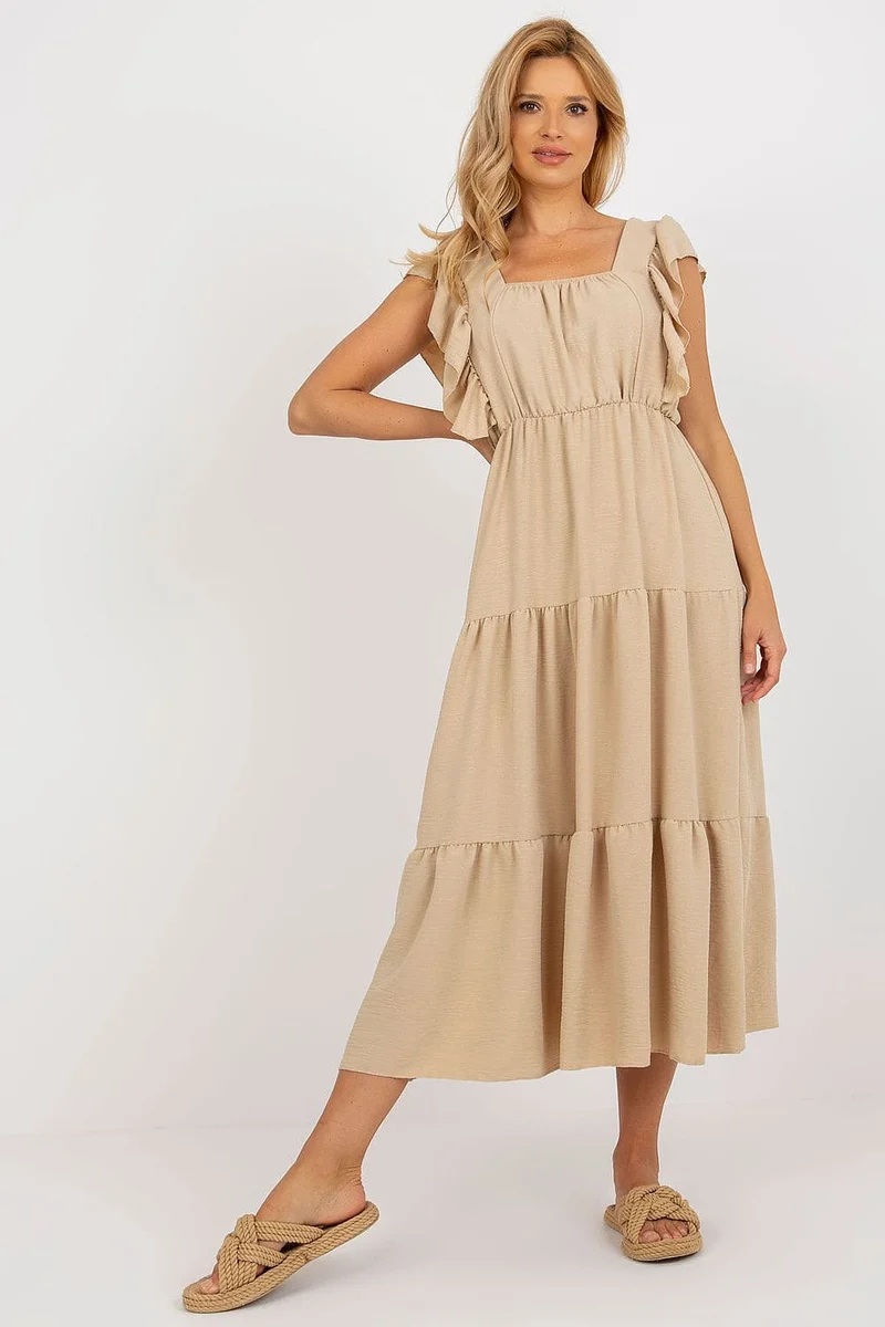Robe été bohème champêtre longue