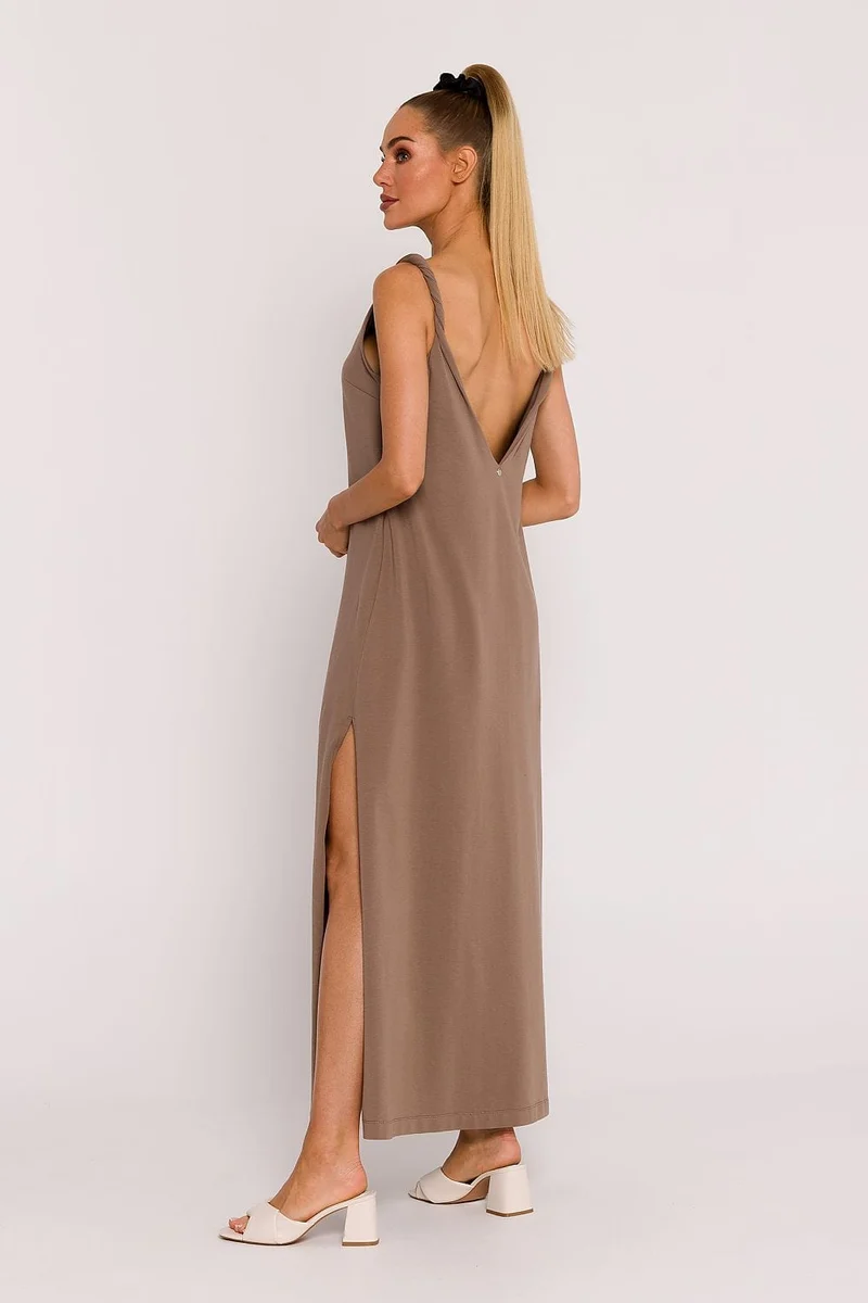 Robe été longue oversize dos nu