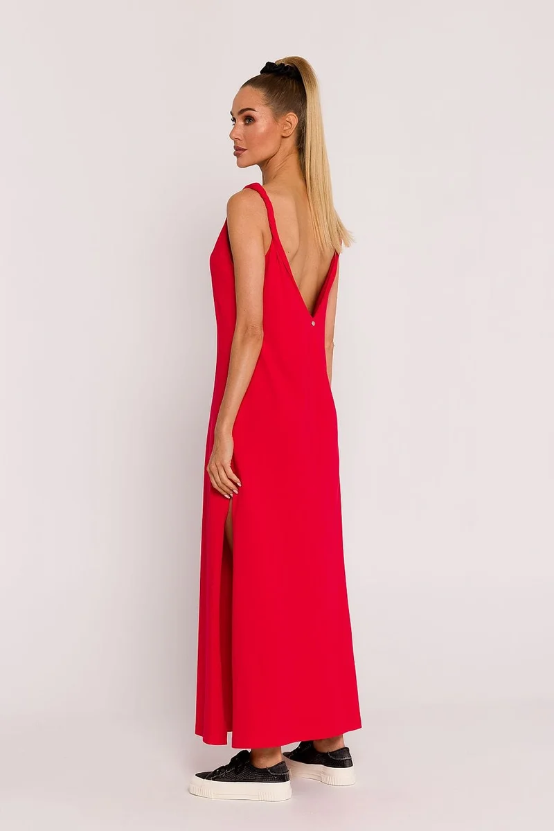 Robe été longue oversize dos nu